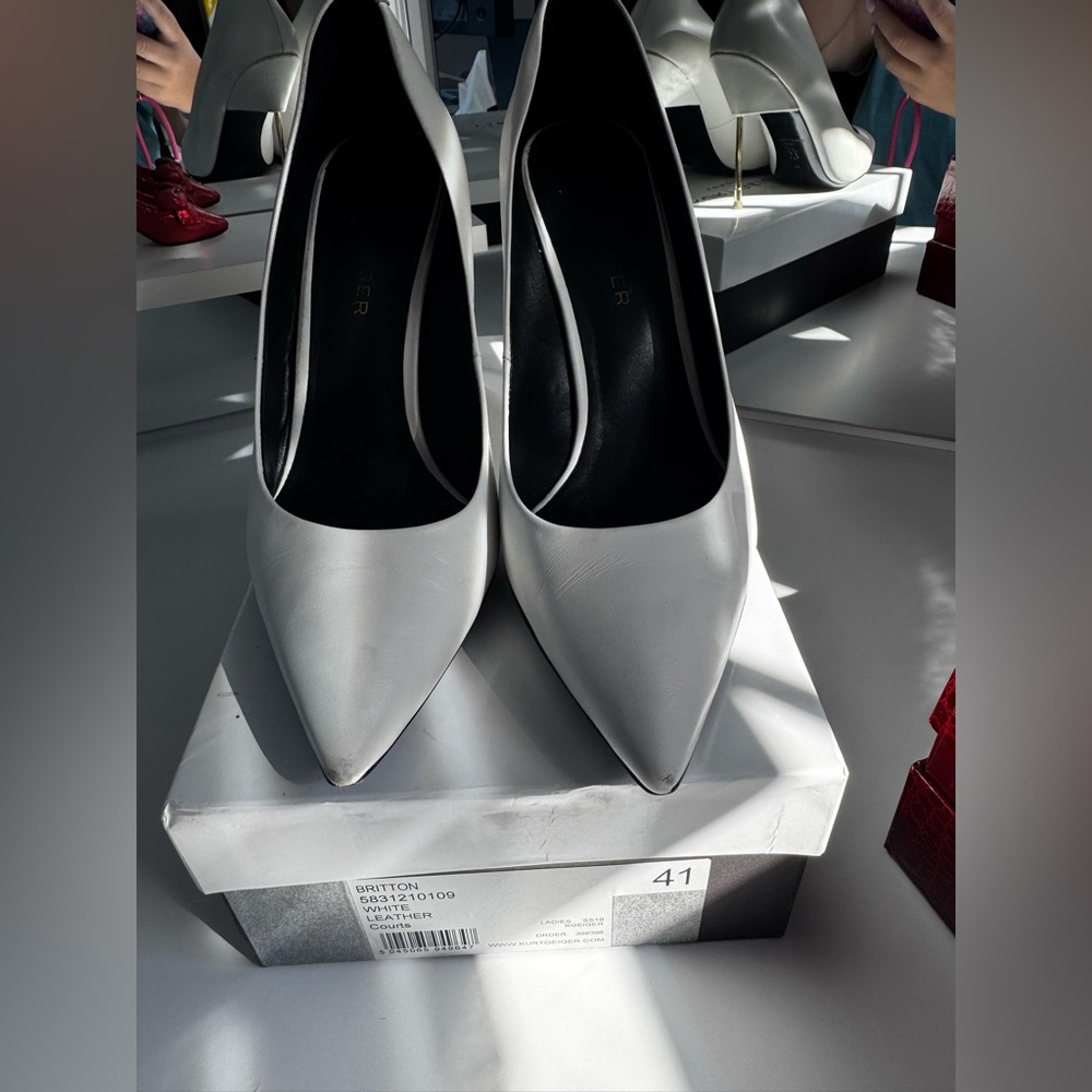 Kurt Geiger Britto  Shoes - White leather